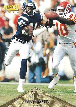 Tony Martin San Diego Chargers 1996 Pinnacle NFL #52